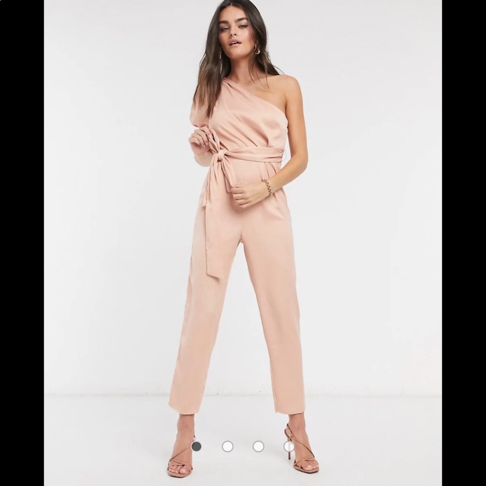 Asos off the shoulder jumpsuit 6